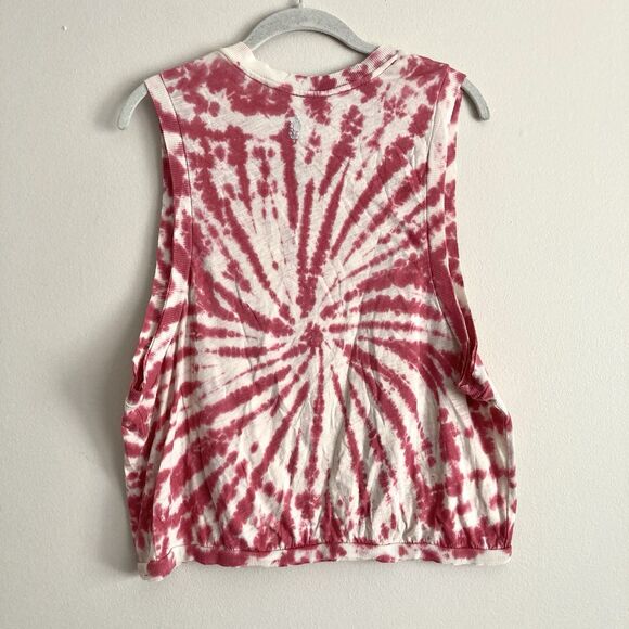 FP Movement Free People Love Muscle Tank Tie Dye Size Medium Athleisure - Picture 6 of 8